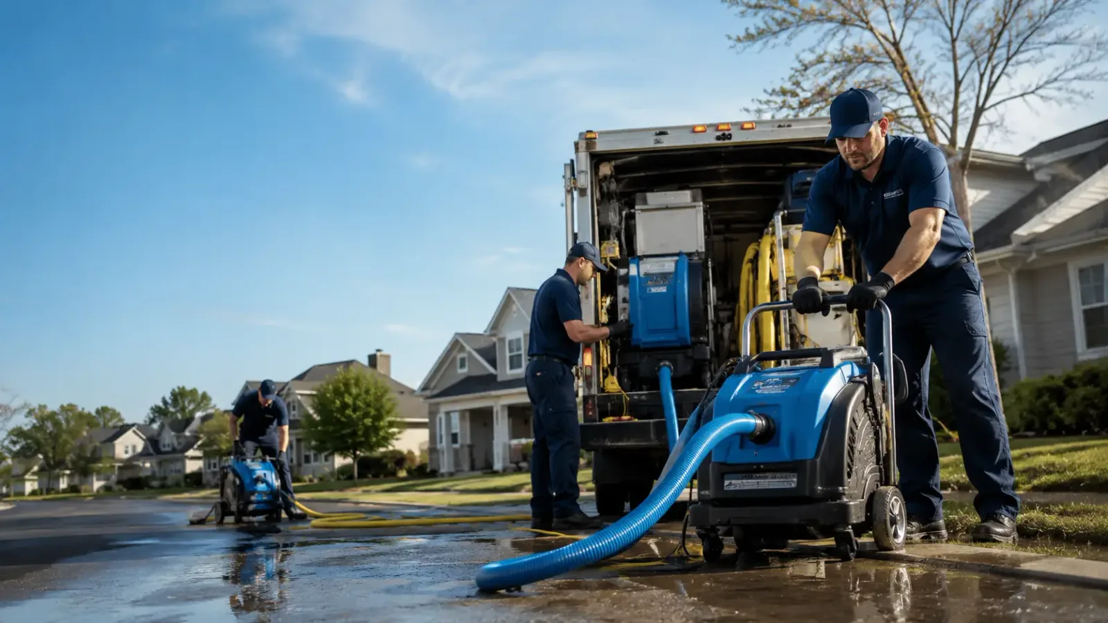 Flood Damage Cleanup in Canoga Park, CA